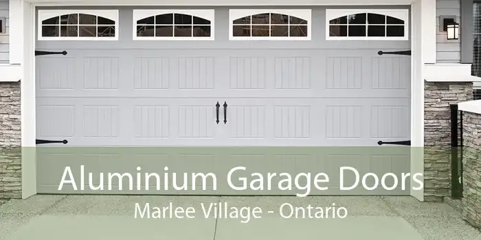 Aluminium Garage Doors Marlee Village - Ontario