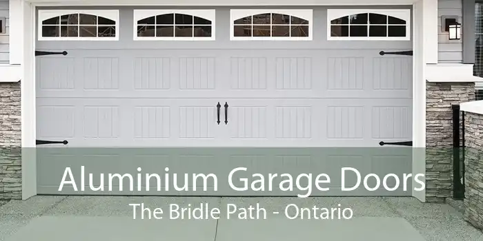Aluminium Garage Doors The Bridle Path - Ontario