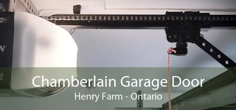 Chamberlain Garage Door Henry Farm - Ontario