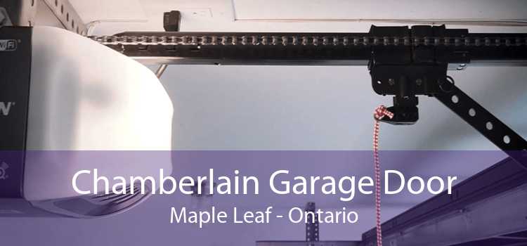 Chamberlain Garage Door Maple Leaf - Ontario
