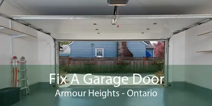 Fix A Garage Door Armour Heights - Ontario