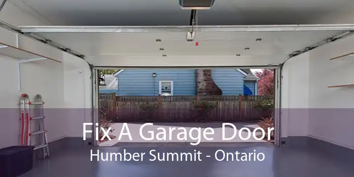 Fix A Garage Door Humber Summit - Ontario