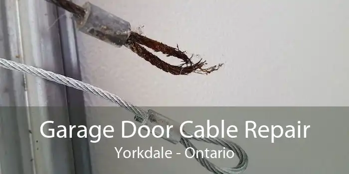 Garage Door Cable Repair Yorkdale - Ontario