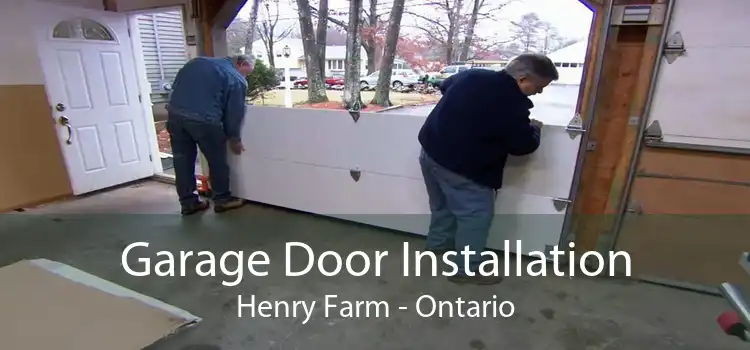 Garage Door Installation Henry Farm - Ontario