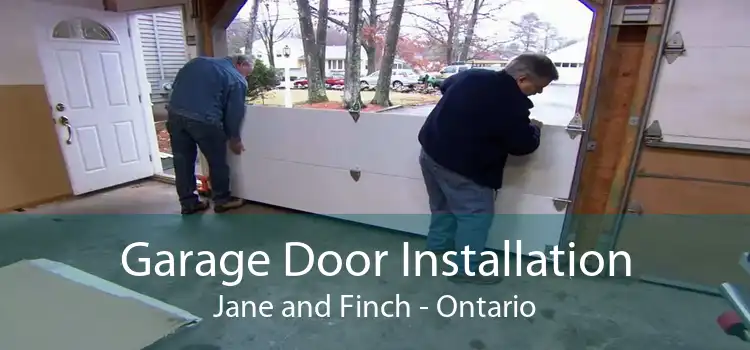 Garage Door Installation Jane and Finch - Ontario