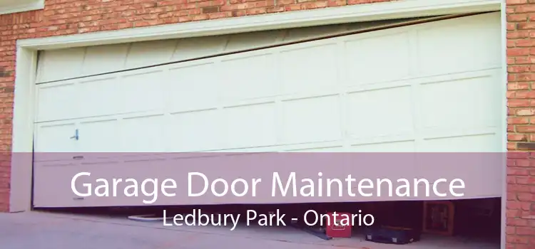 Garage Door Maintenance Ledbury Park - Ontario