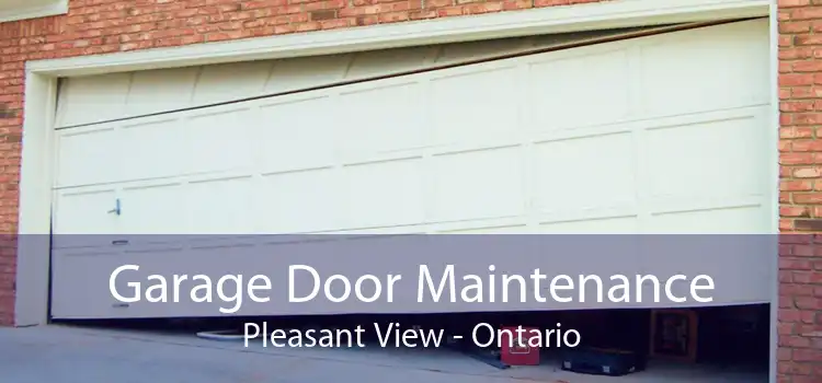 Garage Door Maintenance Pleasant View - Ontario