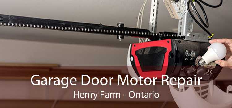 Garage Door Motor Repair Henry Farm - Ontario