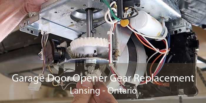 Garage Door Opener Gear Replacement Lansing - Ontario