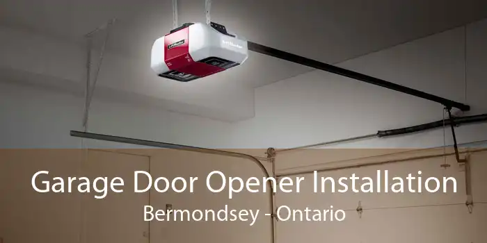 Garage Door Opener Installation Bermondsey - Ontario