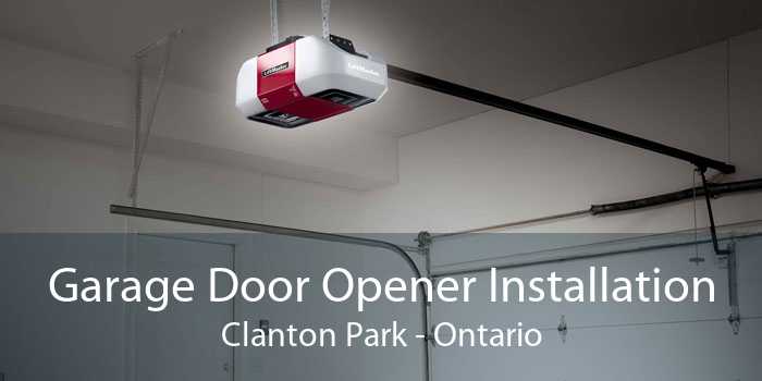 Garage Door Opener Installation Clanton Park - Ontario