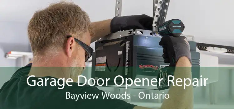 Garage Door Opener Repair Bayview Woods - Ontario