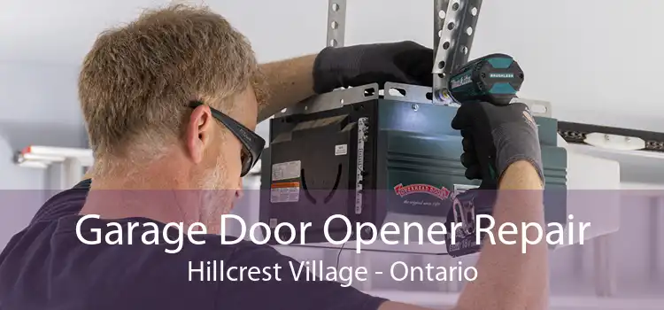 Garage Door Opener Repair Hillcrest Village - Ontario