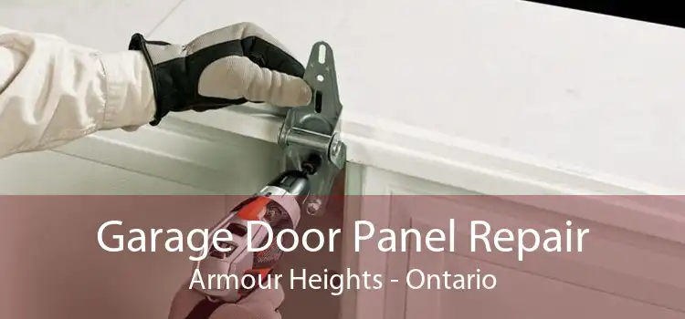 Garage Door Panel Repair Armour Heights - Ontario