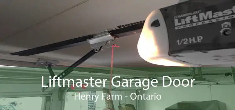 Liftmaster Garage Door Henry Farm - Ontario