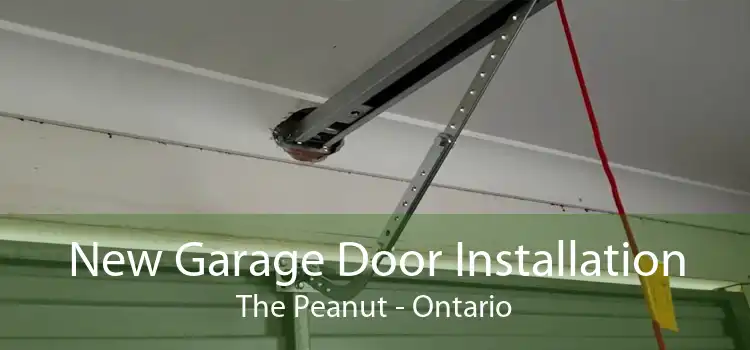 New Garage Door Installation The Peanut - Ontario