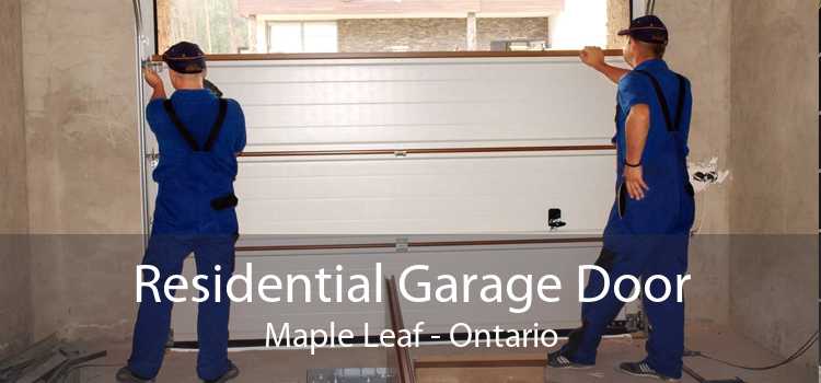 Residential Garage Door Maple Leaf - Ontario