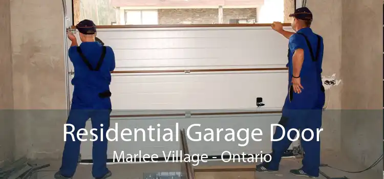 Residential Garage Door Marlee Village - Ontario