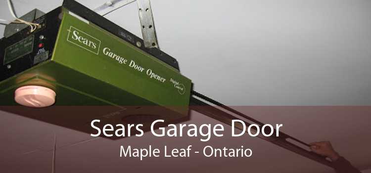 Sears Garage Door Maple Leaf - Ontario