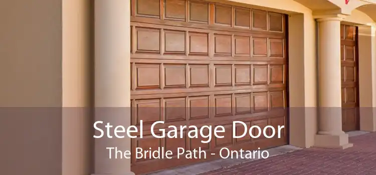Steel Garage Door The Bridle Path - Ontario