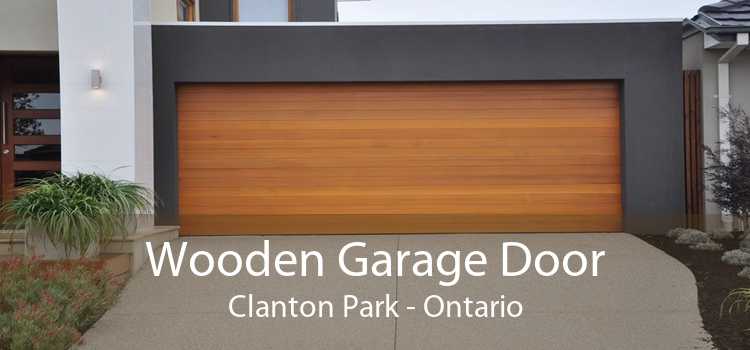 Wooden Garage Door Clanton Park - Ontario