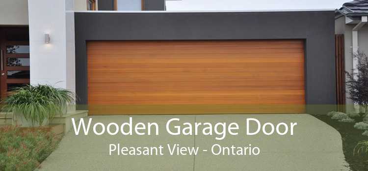 Wooden Garage Door Pleasant View - Ontario