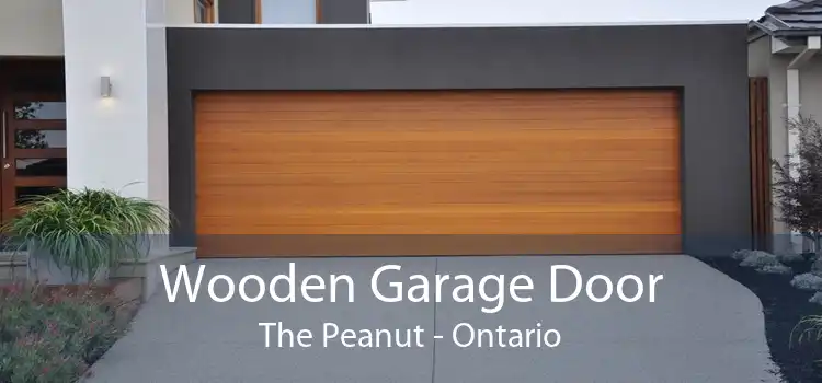 Wooden Garage Door The Peanut - Ontario