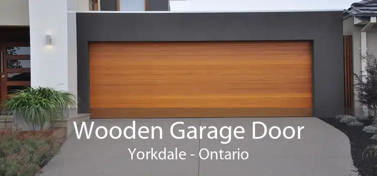 Wooden Garage Door Yorkdale - Ontario